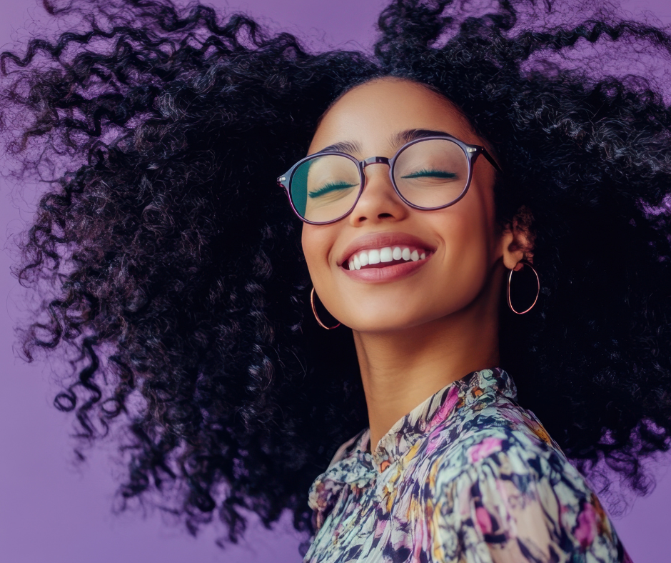 cheveux bouclés