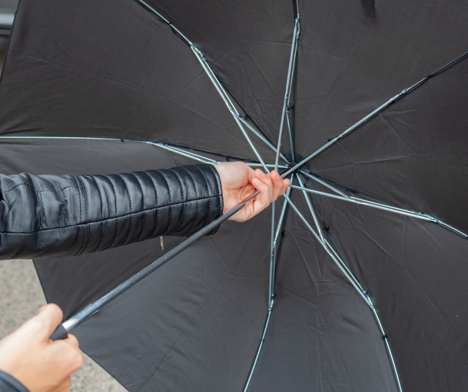 ouvrir un parapluie
