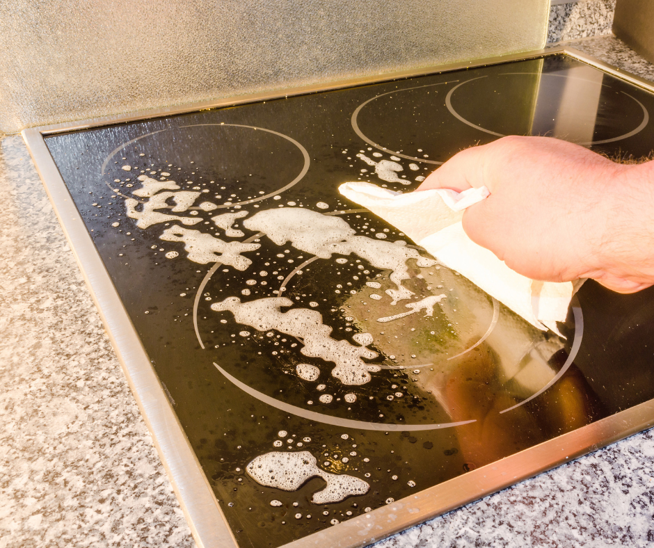 rayures plaque d'induction