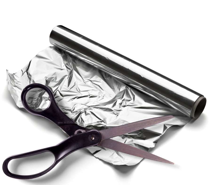 papier alu et ciseau