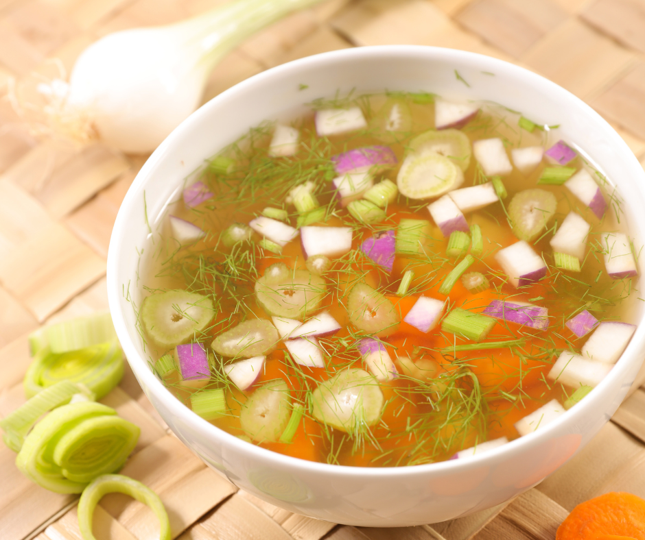 bouillon de légumes