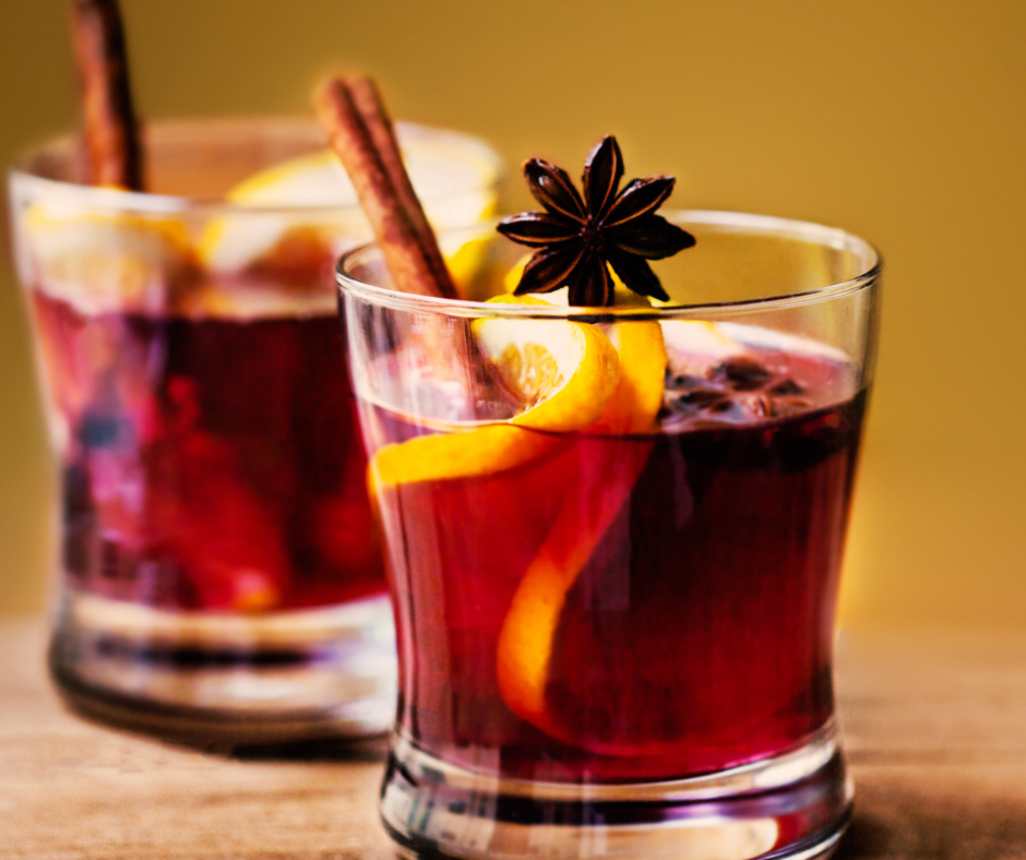 vin chaud orange et clou de girofle