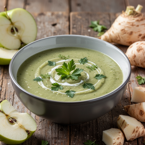mixer la soupe