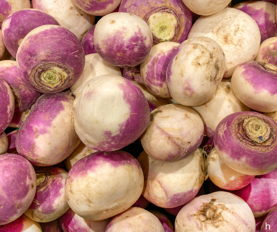 soupe avec des navets