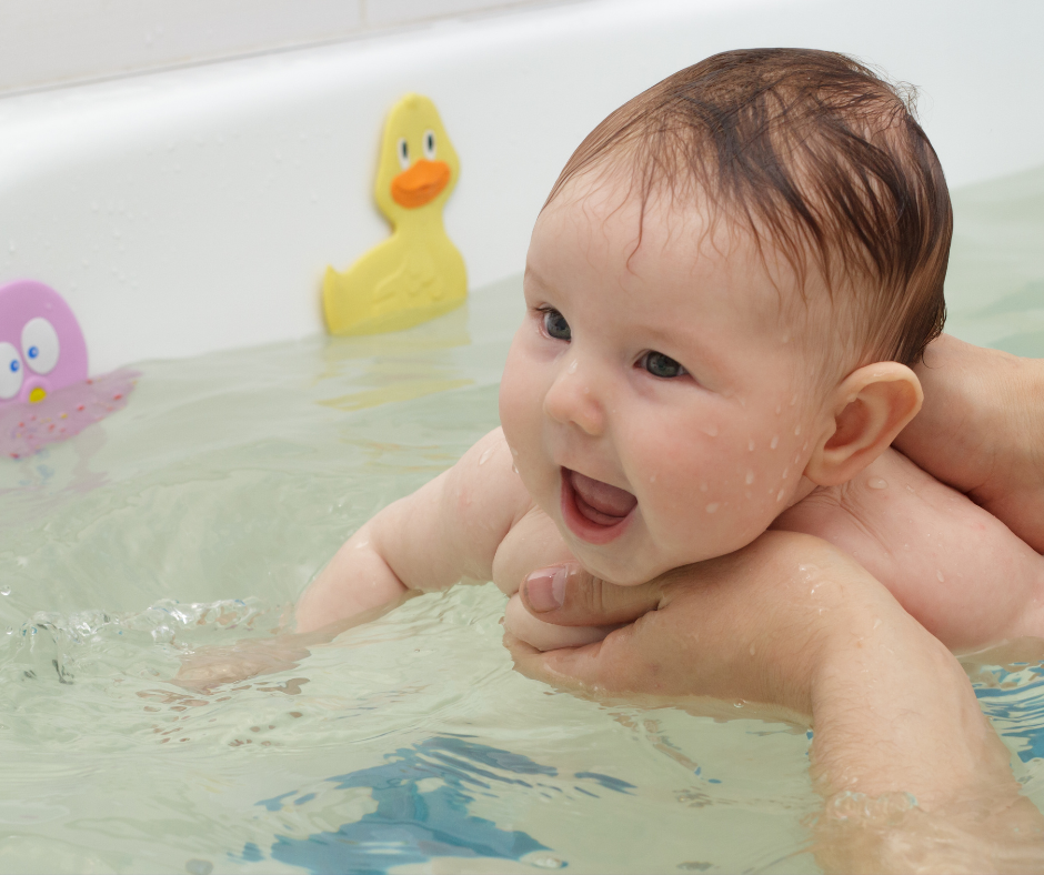 douche parent enfant