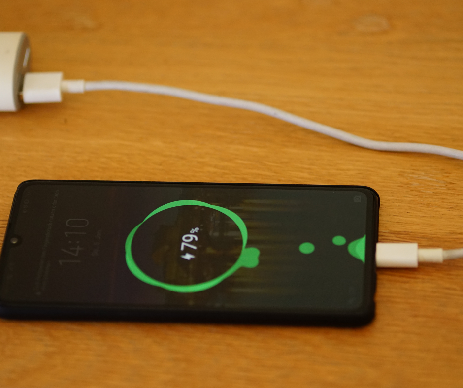 téléphone qui se décharge