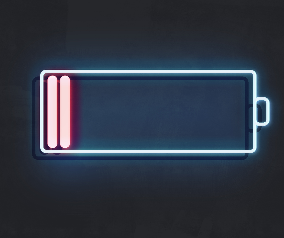 téléphone qui se décharge