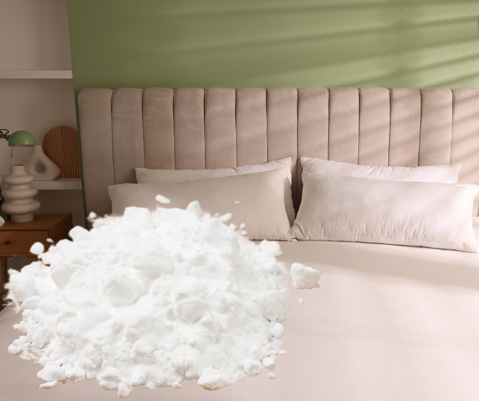 bicarbonate de soude sur le matelas