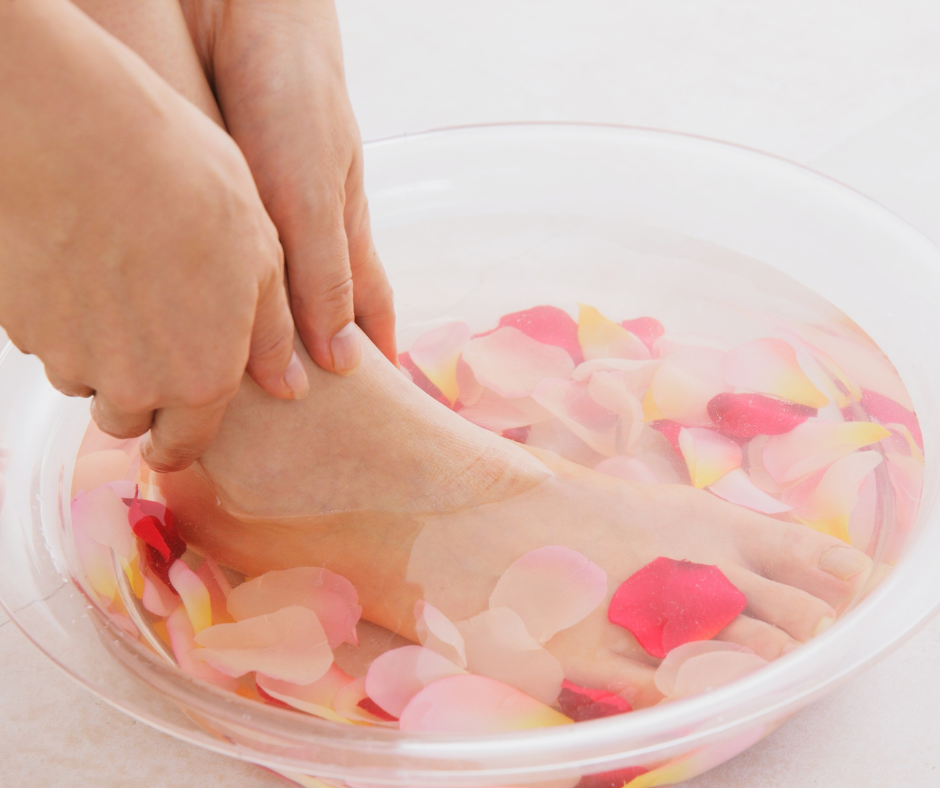 bain de pieds