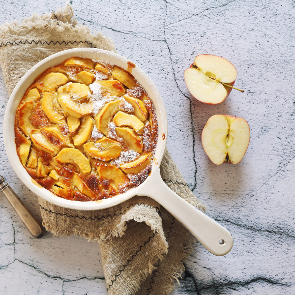 clafoutis aux pommes